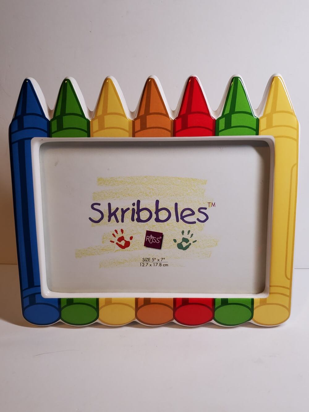 Crayon Photo Frame 5x7 - Russ